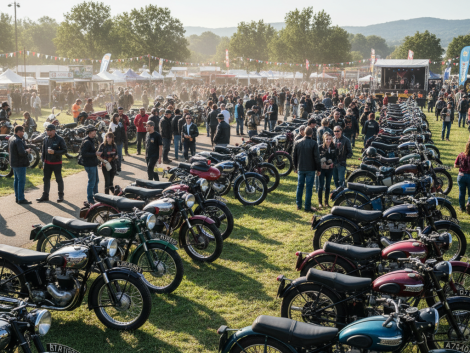 découvrez le grand retour du festival des motos anciennes à bains-sur-oust, avec une édition spéciale mettant à l'honneur les femmes passionnées de motos rétro.