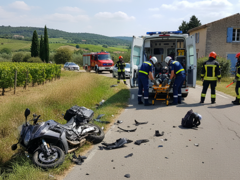 un accident grave à thauvenay implique un motard sérieusement blessé après une collision avec une voiture. découvrez les détails de cet incident et les circonstances entourant l'accident.