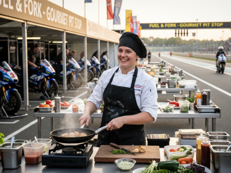 découvrez l'aventure exceptionnelle d'anne-claire, mayennaise passionnée, qui prend les commandes culinaires durant les 24 heures moto, alliant passion et savoir-faire au cœur de la compétition.