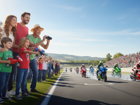 découvrez heures motos, une sortie familiale passionnante où petits et grands partagent l'émotion et l'adrénaline d'une course unique. vivez des moments inoubliables en famille au cœur de la compétition.