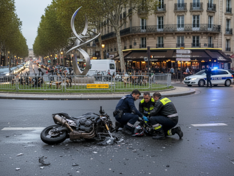 accident de moto à chartres : deux personnes gravement blessées dans une collision. suivez les dernières informations et mesures de sécurité mises en place.