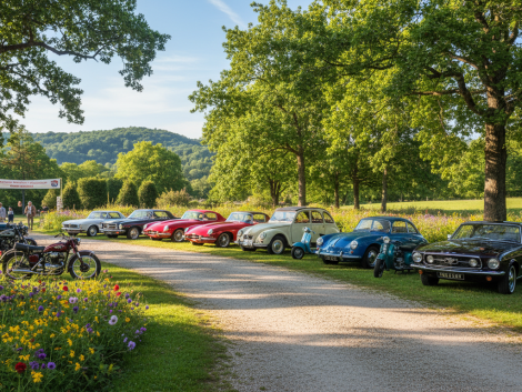 découvrez le salon rétro 07 en ardèche, un rendez-vous incontournable pour les passionnés de voitures et motos anciennes. plongez dans l'univers vintage et admirez des modèles d'exception.