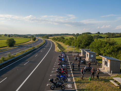 découvrez le grand prix de france avec des autoroutes gratuites et des relais motards spécialement aménagés pour un voyage sécurisé et confortable.