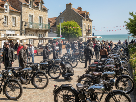 découvrez un week-end exceptionnel à luc-sur-mer dédié aux passionnés de motos anciennes, avec des expositions, balades et animations pour tous les amateurs.