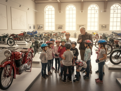 découvrez le musée de la moto à riom où les enfants de guy baster préservent la mémoire et transmettent la passion pour les motos anciennes, assurant ainsi la pérennité de ce lieu unique.