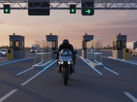découvrez l'astuce secrète des motards pour éviter les files d'attente au péage et gagner du temps à chaque trajet.