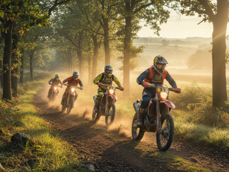 découvrez l'inauguration des championnats de france d'enduro moto à boussac, en creuse, avec près de 400 pilotes au départ pour une compétition palpitante au cœur de la région.