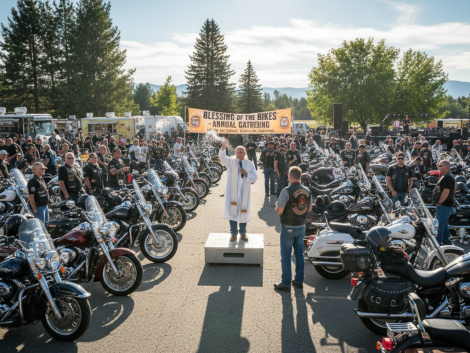 découvrez les festivités du week-end avec la bénédiction des motos, un concert hommage à balavoine, et des animations dans les quartiers samedi 30 et dimanche.