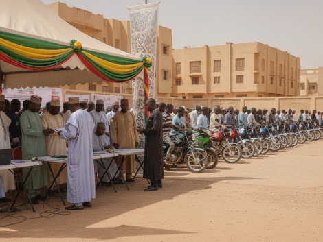 le mali lance officiellement l'enregistrement des motos et tricycles afin d'améliorer la régulation du secteur et renforcer la sécurité routière.