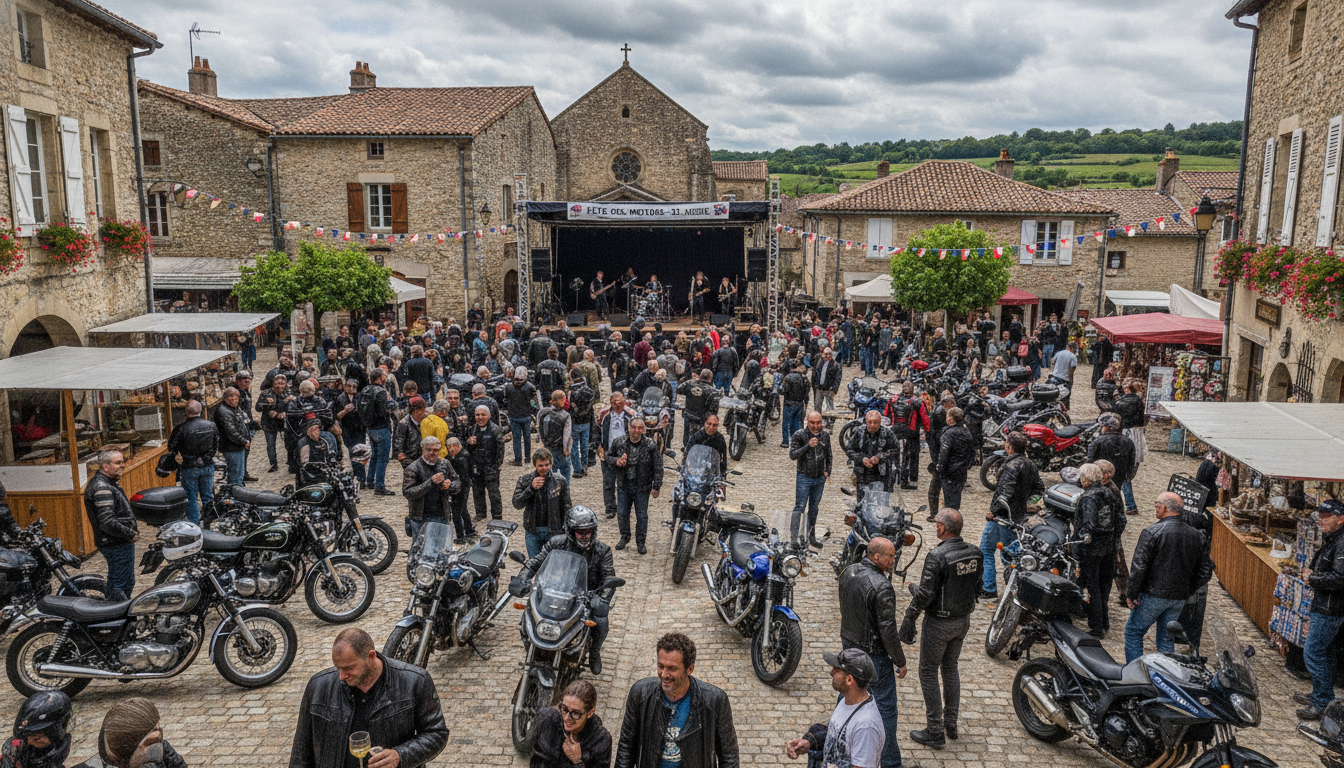 découvrez comment les motoraguais de montgiscard allient passion pour la moto, esprit de fête et solidarité dans un défi unique qui rassemble toute la communauté.