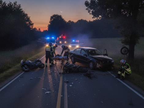 un tragique accident dans l'eure a coûté la vie à un motard de 19 ans, tandis que sa passagère, également âgée de 19 ans, a été gravement blessée. découvrez les circonstances de ce drame.