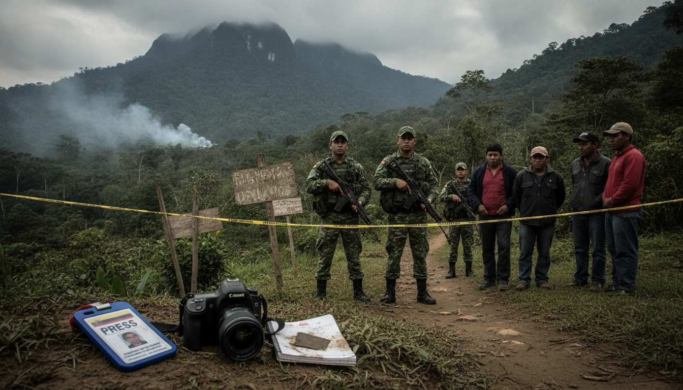 un journaliste a été tué à la frontière colombienne, une région particulièrement sensible en raison de sa proximité avec le venezuela, suscitant une profonde inquiétude sur la sécurité dans cette zone.