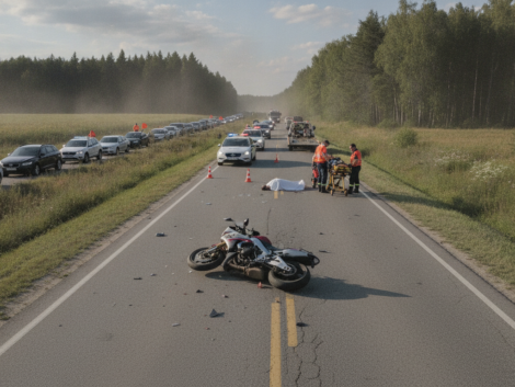 un accident impliquant deux motos à la gravelle a entraîné une réduction de la circulation à une seule voie, provoquant des ralentissements dans la zone.