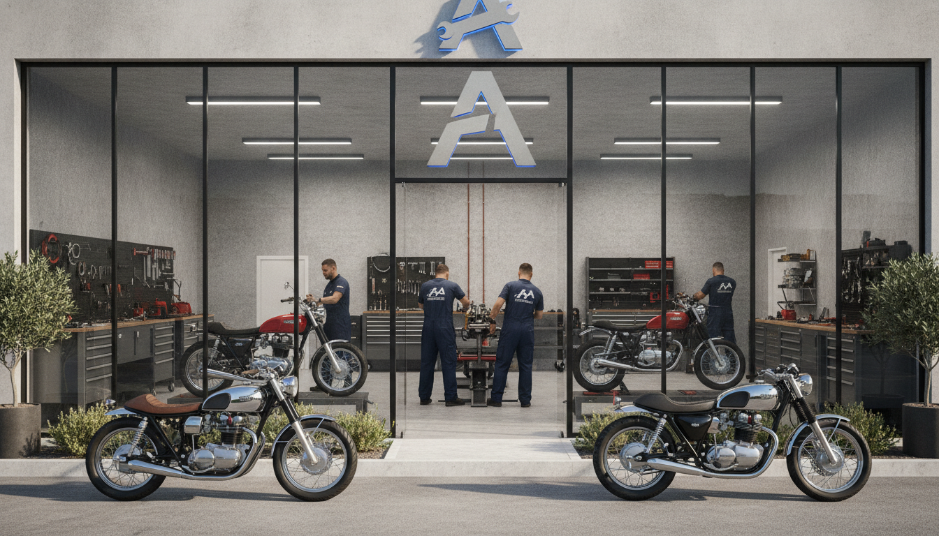 découvrez le nouvel atelier de réparation moto à arzal, offrant des services rapides et professionnels pour l'entretien et la réparation de toutes les motos.