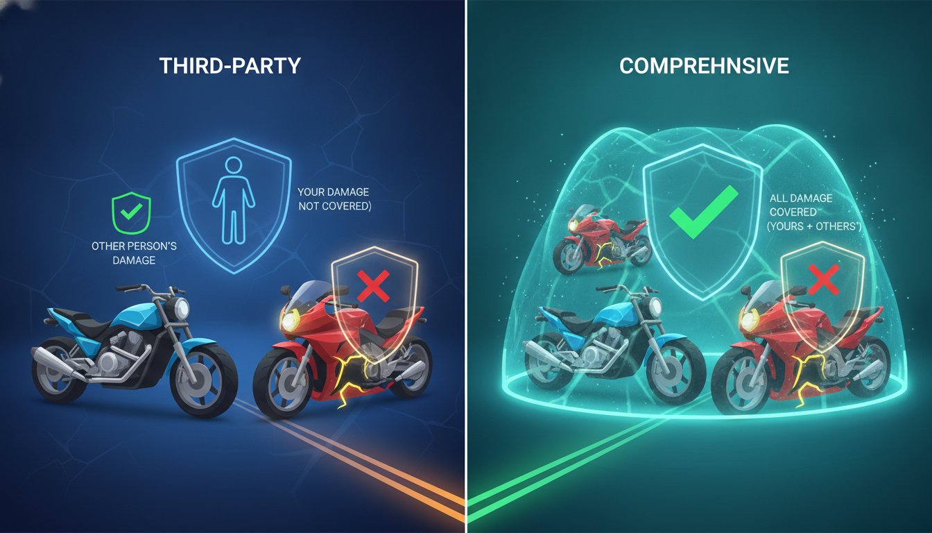 découvrez comment choisir entre une assurance moto au tiers ou tous risques pour protéger efficacement votre deux-roues selon vos besoins et votre budget.