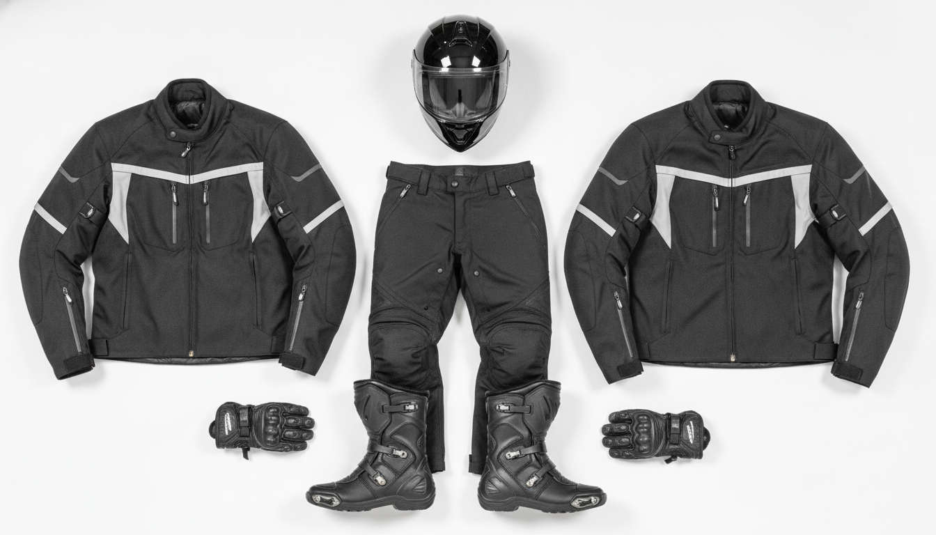 découvrez le coût total de l'équipement complet pour motard débutant, incluant casque, blouson, gants, bottes et protections indispensables pour rouler en toute sécurité.