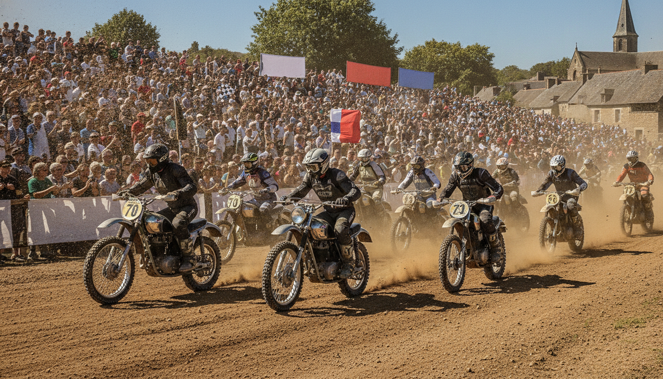 découvrez comment tremblay fête en grand les 70 ans de la moto avec des départs fulgurants et des sauts impressionnants, une célébration pleine d'adrénaline et de passion.