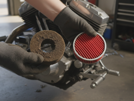 découvrez quand et comment nettoyer ou remplacer le filtre à air de votre moto pour garantir des performances optimales et prolonger la vie de votre moteur.
