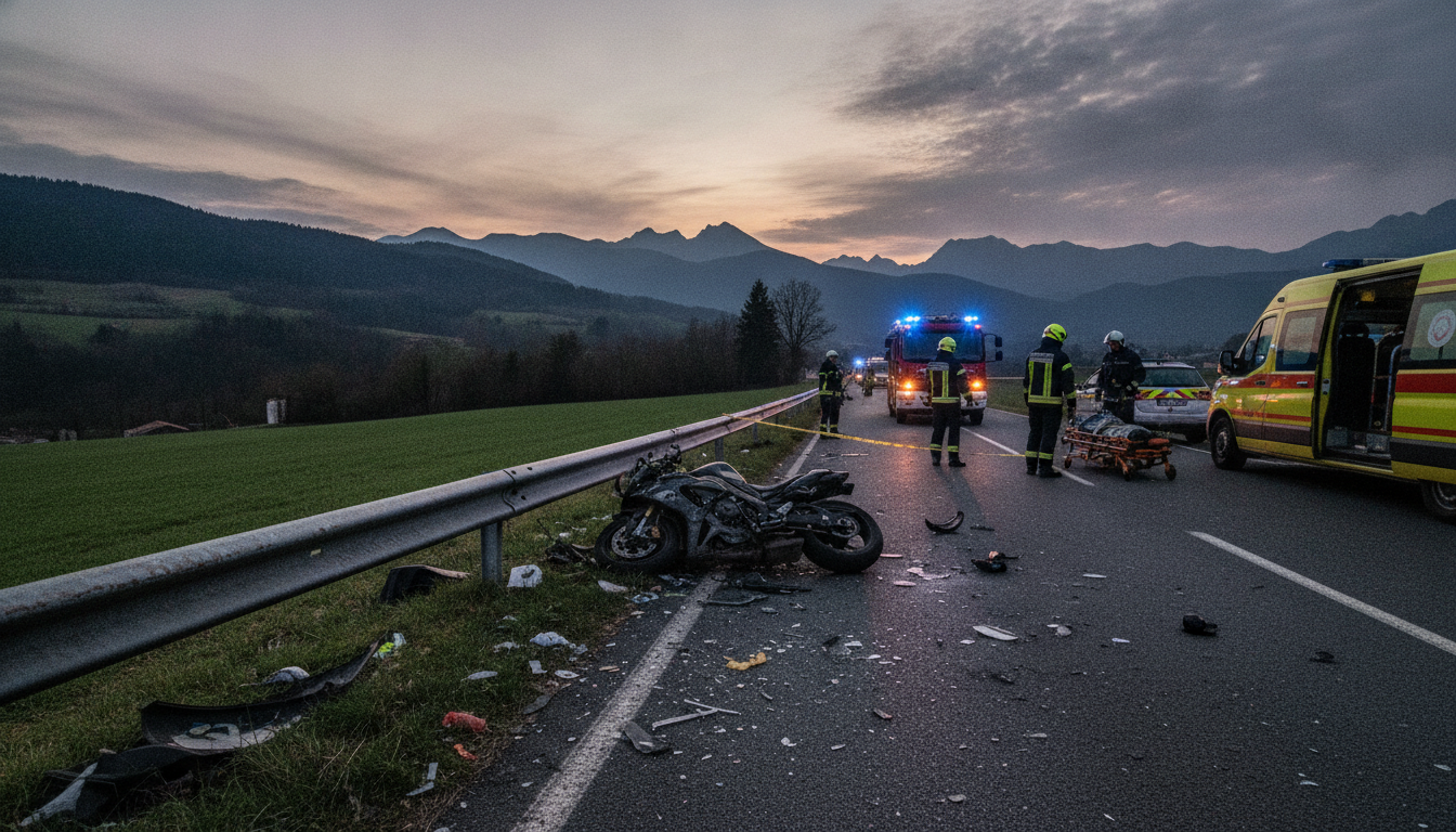un tragique accident de moto en isère a causé la mort d’un motard dans la trentaine. retrouvez les détails de cet événement tragique et les circonstances de l’accident.