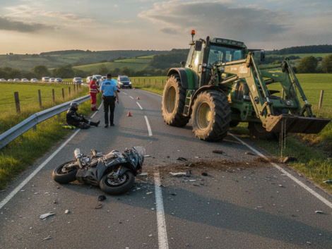 un accident de moto tragique en isère a coûté la vie à un motard dans la trentaine, suscitant une grande émotion dans la région.
