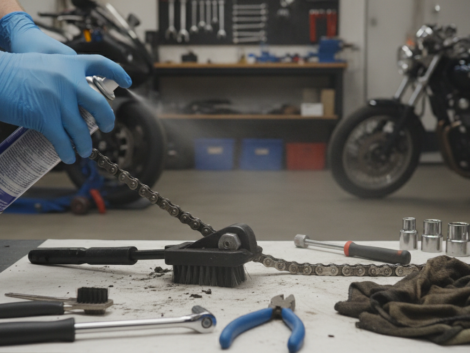 découvrez comment bien laver la chaîne de votre moto avec les produits adaptés et évitez les erreurs fréquentes pour assurer sa longévité et son bon fonctionnement.