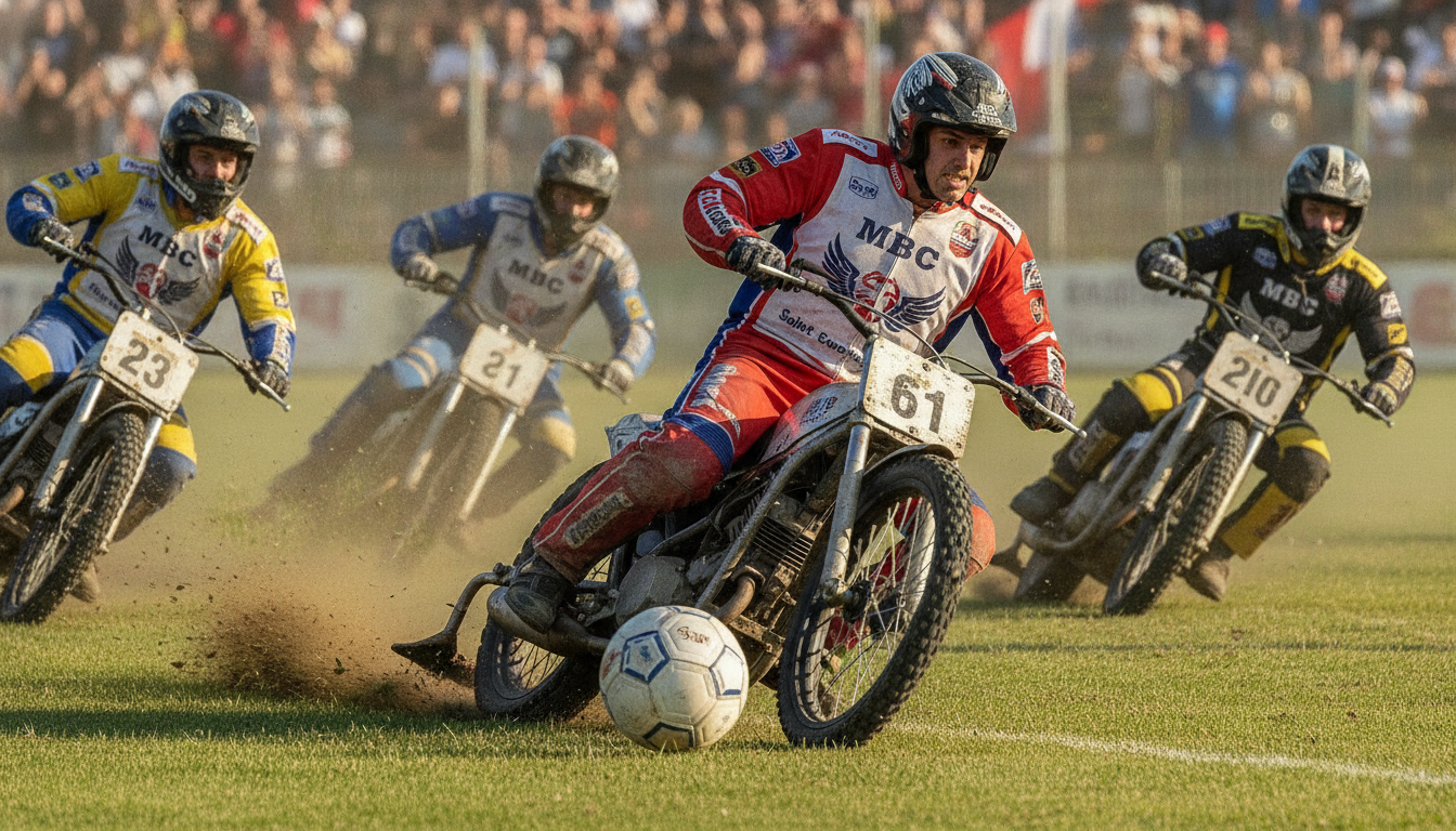 découvrez comment le mbc saint-georges-de-reneins impose sa puissance et domine le championnat d’europe de moto-ball avec une performance spectaculaire.