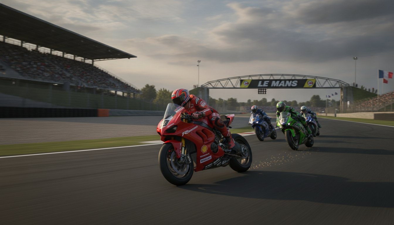 découvrez le nouveau talent révélé par le junior team pour la prochaine épreuve du championnat de france superbike. suivez l'actualité et les performances des jeunes pilotes prometteurs.