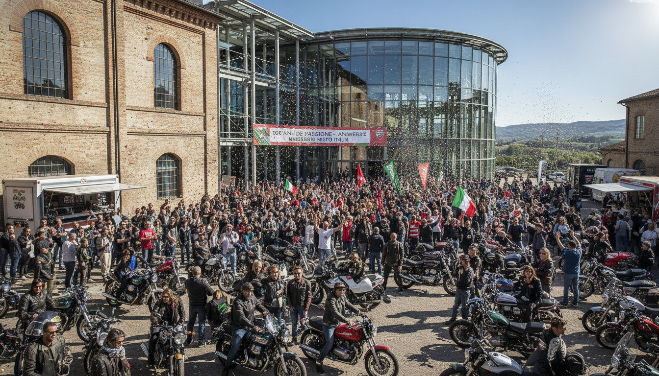 découvrez comment moto guzzi fête ses 105 ans avec une surprise exceptionnelle qui ravira tous les passionnés de motos.