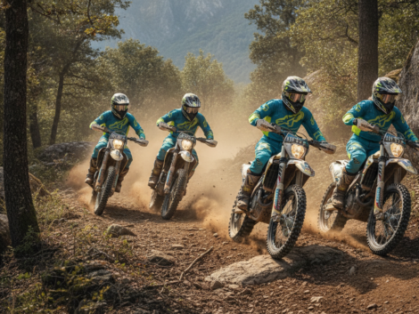 découvrez comment quatre privadoises se distinguent et brillent dans le monde passionnant de l'enduro moto à privas.