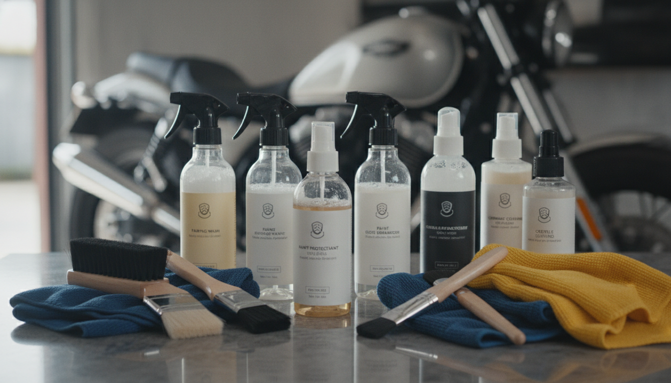 découvrez nos produits spécialement conçus pour nettoyer votre moto en douceur, sans abîmer le carénage ni la peinture, pour un entretien efficace et sécuritaire.