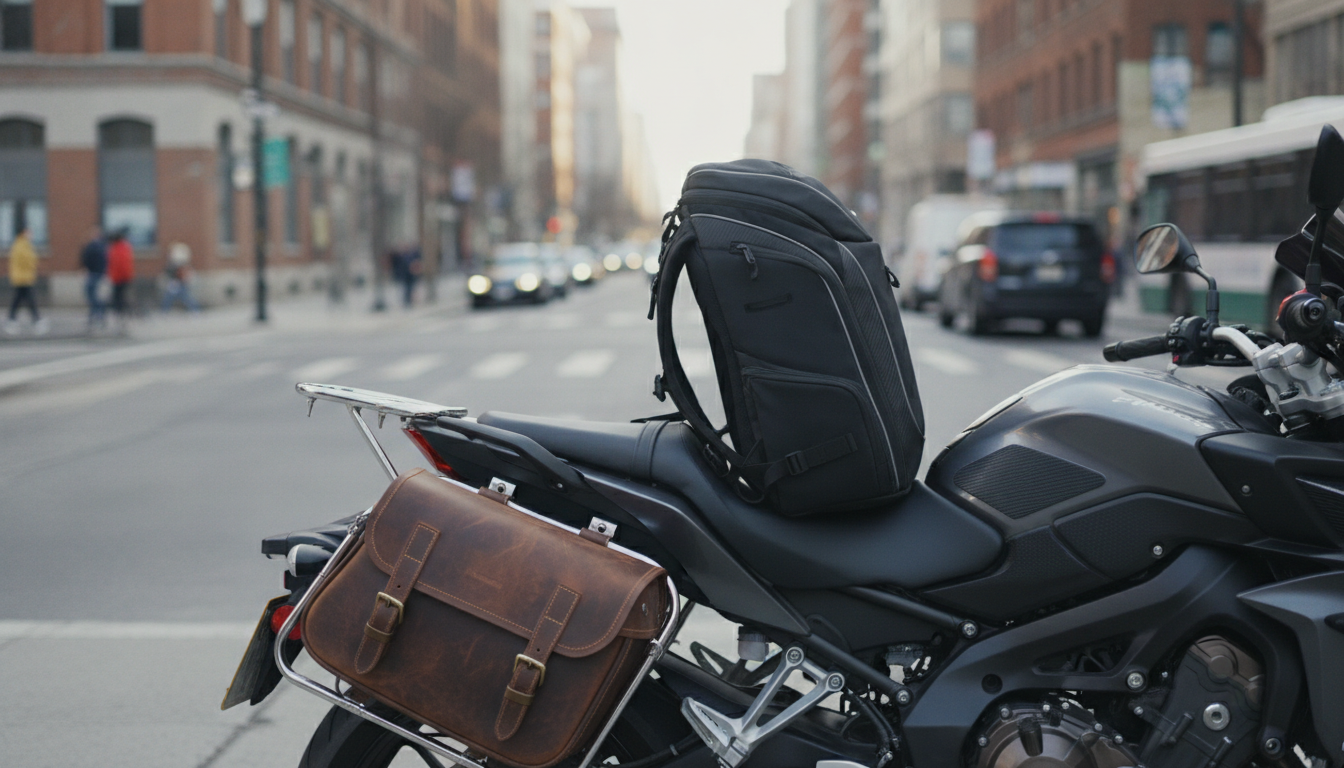 découvrez les avantages du sac à dos moto et de la sacoche pour vos trajets à moto et choisissez l'accessoire idéal alliant confort et praticité.
