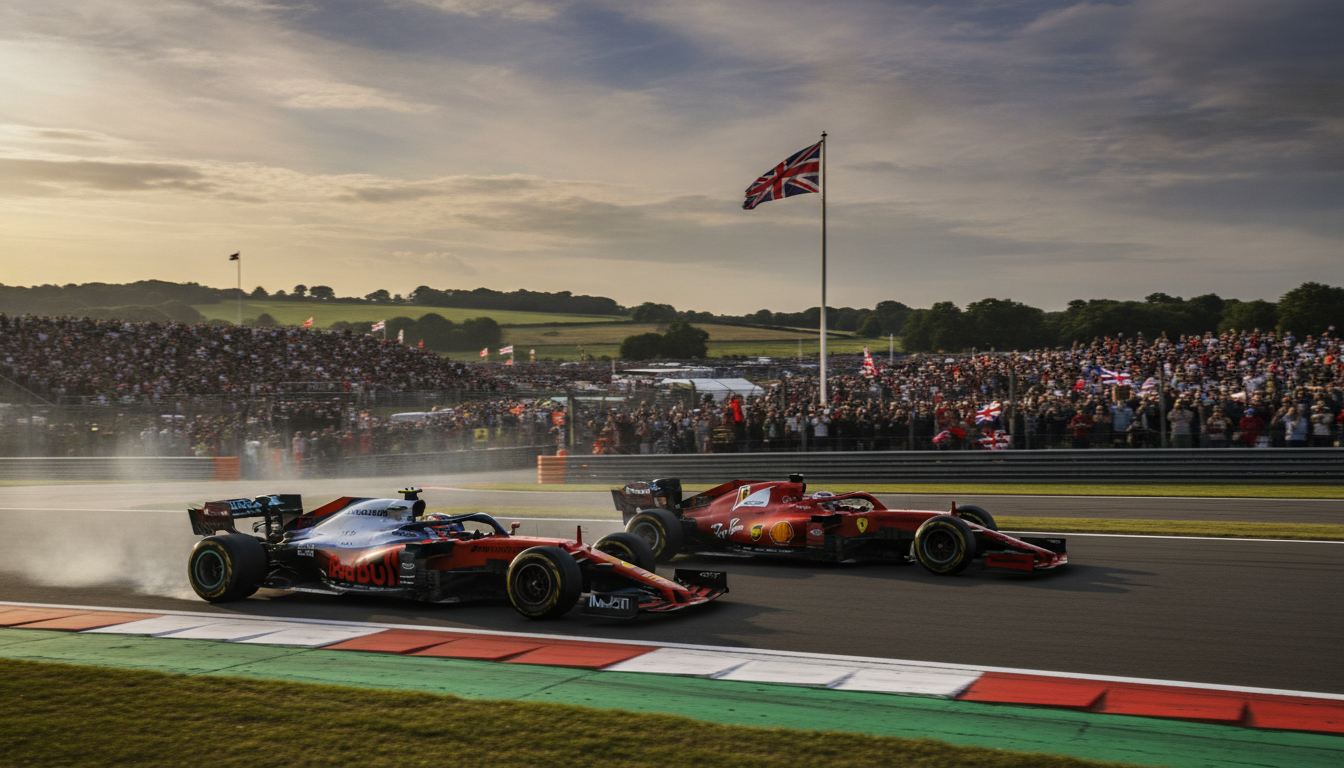 vivez en direct et en exclusivité toute l'action du grand prix de grande-bretagne de formule 1, suivez chaque tour et ne manquez aucun moment clé.