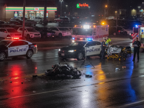 une étudiante perd tragiquement la vie après avoir été percutée par une moto lors des célébrations de fin d’examens, un événement bouleversant et inattendu.