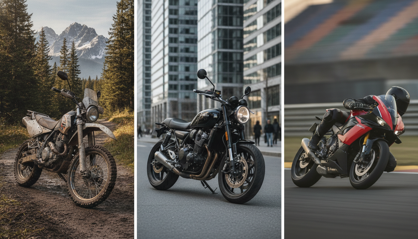 découvrez quelle moto choisir entre trail, roadster ou sportive en fonction de votre usage et de vos besoins pour une expérience de conduite optimale.