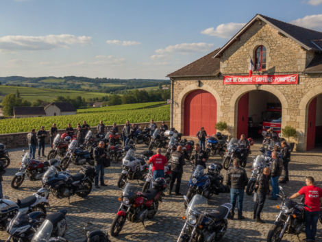 participez à la randonnée moto solidaire à vic-en-bigorre, un événement unique pour soutenir les enfants des sapeurs-pompiers tout en profitant d'une balade conviviale et engagée.