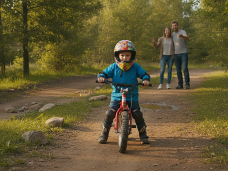 découvrez comment, dès l'âge de 3 ans, j'ai été initié aux sensations fortes grâce à mes parents qui m'ont mis sur une moto trial. une aventure familiale pleine de passion et d'adrénaline dès le plus jeune âge.