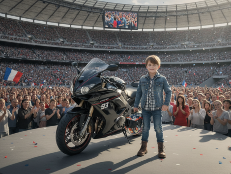 découvrez l'histoire inspirante de feilim de pont-audemer, qui à seulement 6 ans, partage sa passion pour la moto devant 40 000 fans enthousiastes.