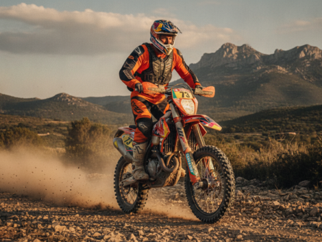 découvrez l'aventure passionnante d'un chauffeur routier qui relève le défi ultime au guidon de sa puissante ktm 350, alliant passion et adrénaline sur chaque route.