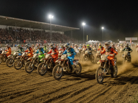 découvrez le spectaculaire plateau de pilotes qui se donnera rendez-vous à isbergues pour le motocross nocturne le samedi 22 août. une soirée de sensations fortes et de compétitions intenses à ne pas manquer !