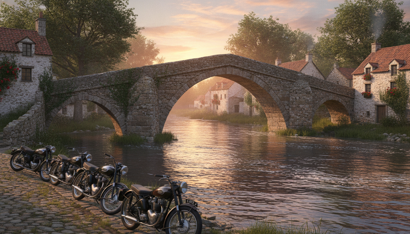 découvrez le pont vieux de rieux-en-val, un arrêt emblématique et incontournable pour les motards en quête de paysages pittoresques et d'une expérience mémorable.