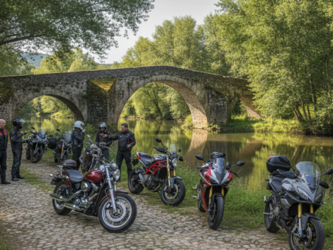 découvrez le pont vieux de rieux-en-val, une étape emblématique et incontournable pour tous les motards en quête de paysages historiques et d'aventures exceptionnelles.