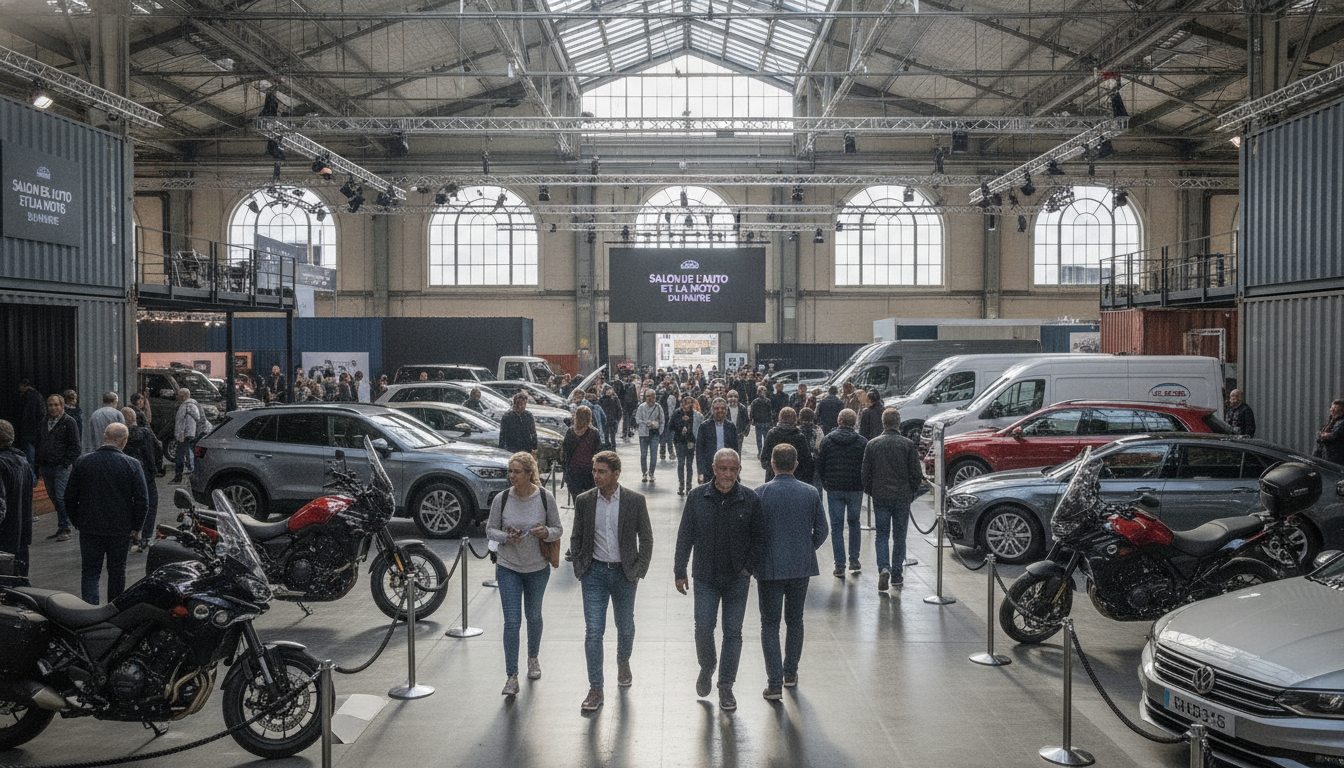 découvrez le salon du carré des docks au havre : trois jours incontournables dédiés à l'auto, la moto et les utilitaires pour trouver votre prochaine monture idéale.