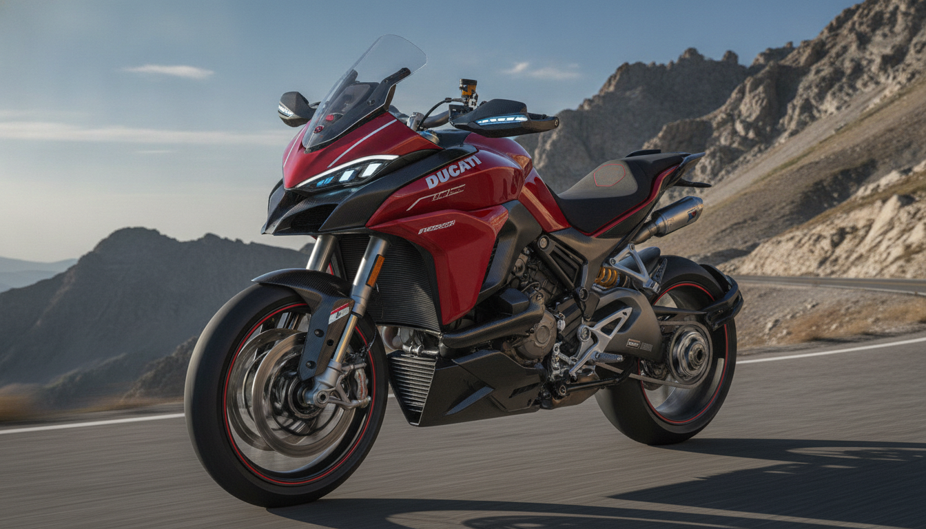 découvrez la ducati multistrada v4 pikes peak, une version surboostée qui transforme la multi en bolide digne du motogp pour 2027, alliant performance et technologie de pointe.