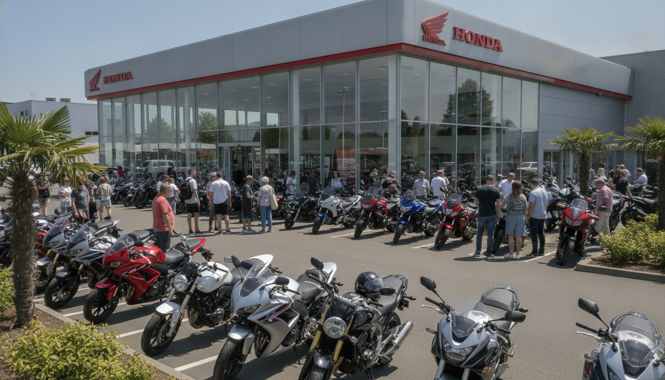 venez ce week-end chez honda seclin pour tester gratuitement une vingtaine de modèles de motos. profitez d'une expérience unique pour trouver la moto qui vous convient parfaitement !
