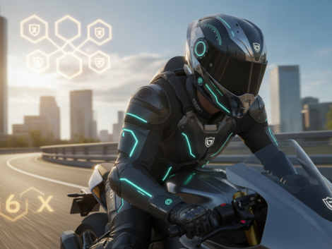 découvrez comment la technologie rls révolutionnaire diminue par six le risque de commotions cérébrales chez les motards, assurant une meilleure sécurité sur la route.