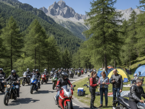 découvrez la vallée de l’ubaye transformée en paradis des motards pour un week-end exceptionnel alliant paysages à couper le souffle et passion de la moto.
