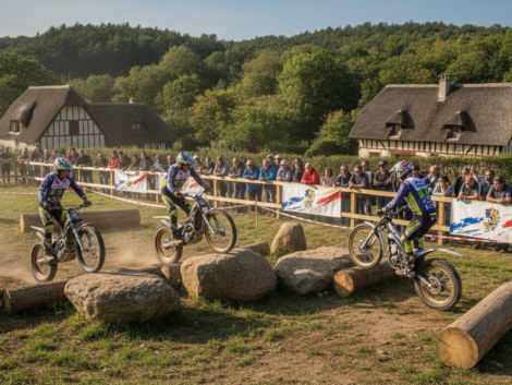 découvrez le lancement officiel du championnat de trial de normandie au moto-club de pierrefitte-en-cinglais, un événement passionnant pour les amateurs de moto tout-terrain et de compétitions locales.