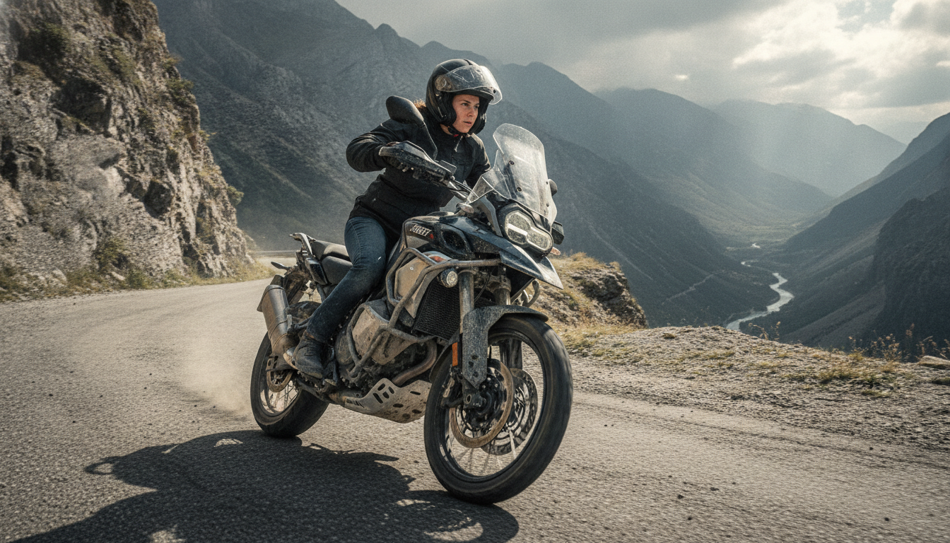 découvrez l'histoire inspirante de chloé battu, l’aindinoise passionnée de moto, qui affronte les dangers de la route avec courage et relève des défis multipliant par dix les enjeux de chaque trajet.