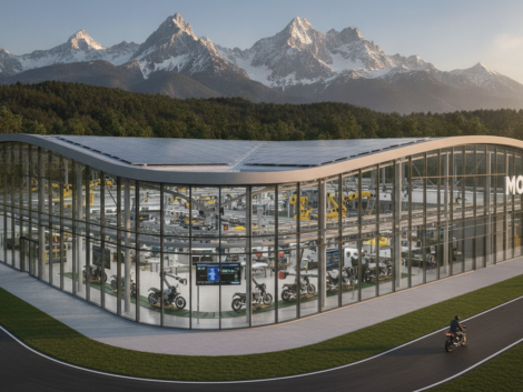 moto guzzi inaugure une nouvelle usine, marquant une étape historique et un renouveau majeur pour la célèbre marque italienne de motos.
