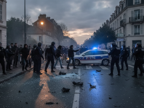 saint-pierre-des-corps : tensions et affrontements éclatent après une collision impliquant une voiture de police, suscitant inquiétude et réactions dans la communauté locale.